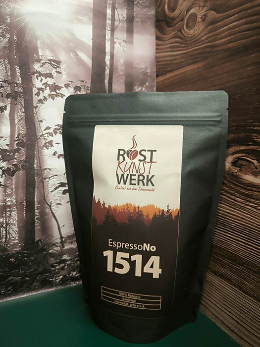EspressoNo1514 Röstkunstwerk Bühl - Kaffeerösterei - Espresso Experten EspressoNo1514