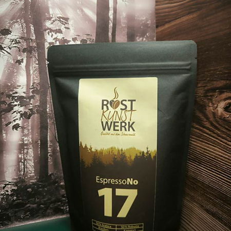 Röstkunstwerk Bühl - Kaffeerösterei - Espresso Experten EspressoNo17