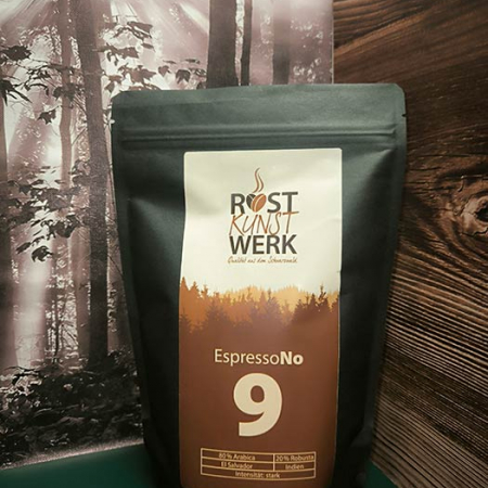Röstkunstwerk Bühl - Kaffeerösterei - Espresso Experten EspressoNo9